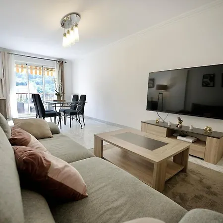 Le Solea - Spacieux Confort -climatisation-wifi Appartement Menton